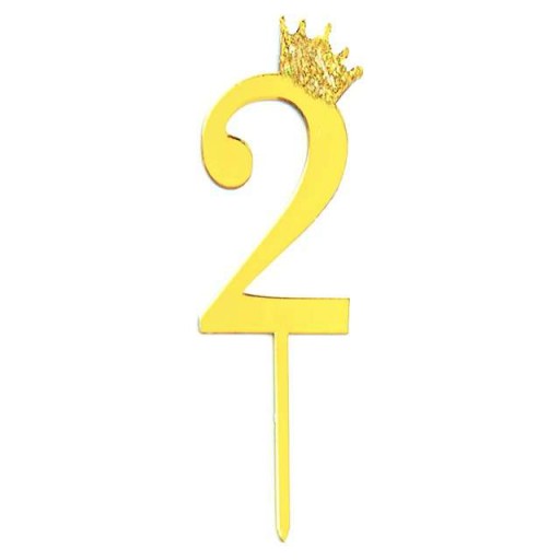 Поверхня для торта PartyPal №2 золота 11см