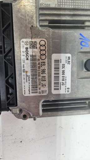 Audi A4 B8 8K A5 8T Q5 2.0 TDI control unit of the engine computer ECU 03l906018jg
