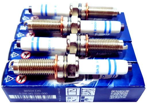 0241145525 4SZT - 4 свечи зажигания bosch a3 8y leon kl1 octavia iv arteon t-cross 1.5 tsi