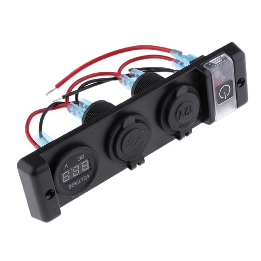 694426386791566851 - RKA USB LED 2 с цифровым вольтметром постоянного тока для морских