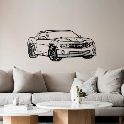 DEKORACJA ścienna Obraz Samochód CHEVROLET CAMARO SS 1LE DETAILED