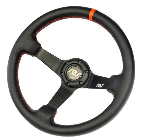 Спортивный руль RBS Technology 350MM кожа