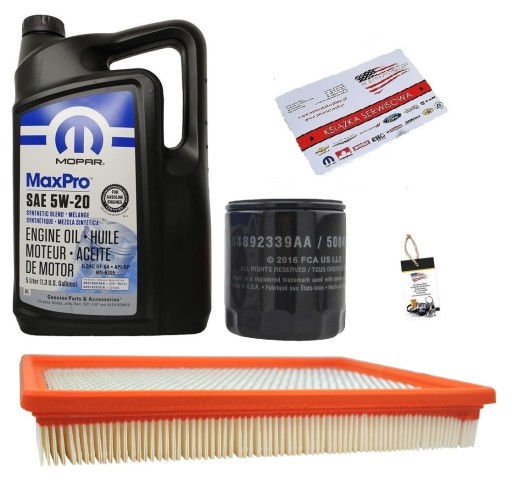 MOPAR 5W20 + ФІЛЬТРИ JEEP COMMANDER 3.7 09-10