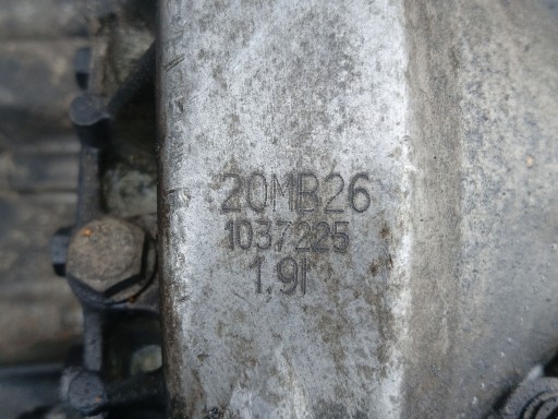 Boîte de vitesses CITROEN DS4 2.0 HDI 163KM 120kW 20MB26 233 TYS