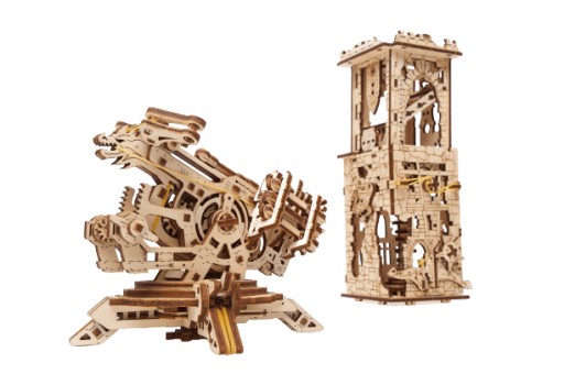 Obliehacia veža – Arkbalista - DIY model Ugears