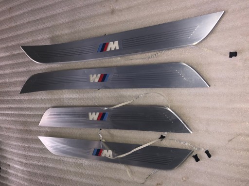 8061028 - Накладка на порог bmw g12 декор m-пакет 8061045