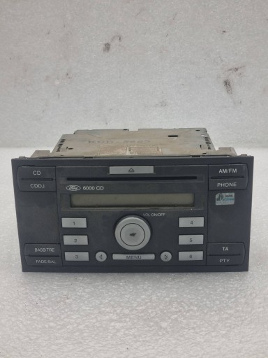 Radio CD 6000CD Ford Z Kodem 4M5T18C815AD Sprawne