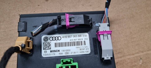 A6 C7 4G modulo centralina KOMFORTU spine 4H0907063BB A7 4G