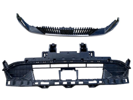 Kia ev6 решітка бампера хромований спойлер 86512-cv010 оригінал