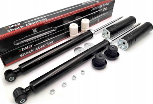 562304-DACO - 2x амортизаторы, задние амортизаторы, накладки на бамперы для mercedes w203 cl203