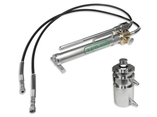 Гідравлічний насос з двостороннім циліндром