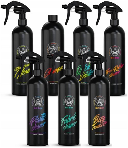 Мега набор автомобильной косметики RR Customs RRC Bad Boys в подарок