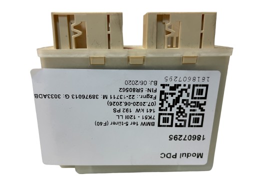 module CZUJNIKOW PDC BMW 1 F40 2 F44 3 G20 G21