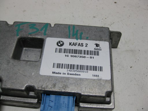 BMW F31 2.0D 14R modul KAMERY Rückfahrwarner 9367350