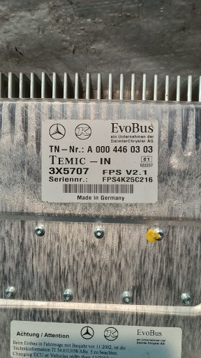 control unit module MERCEDES FPS V2.1 A0004460303