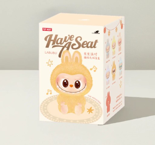 POP MART LABUBU Have A Seat 2点セット POP MART The Monsters - Have a Seat Vinyl Plush Blind Box