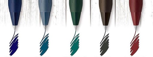 НАБОР ГЕЛЕВЫХ РУЧОК ZEBRA SARASA ИЗ 5 ВИНТАЖНЫХ ЦВЕТОВ ПРЕМИУМ КАЧЕСТВА