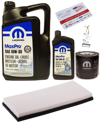 MOPAR 10W30 + ФИЛЬТРЫ JEEP WRANGLER 4.0 97-06