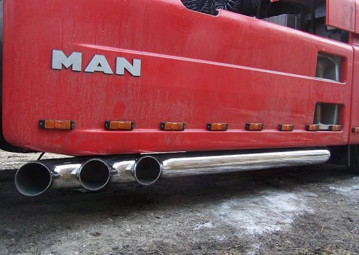 Выхлоп МАН