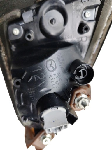 light right rear part to the bonnet MAZDA 3 II BL HB (08-11)