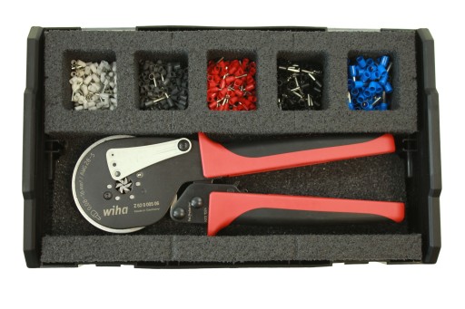 WIHA Обжимной станок для кабельных наконечников 0,08-16 мм2 + КОРПУС + ВТУЛКИ