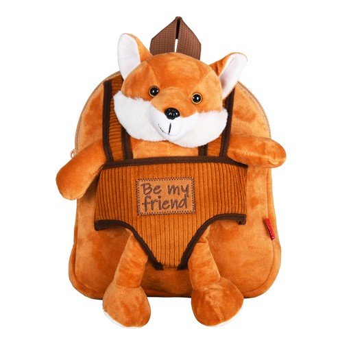 Однокамерний дитячий рюкзак Perletti для хлопчиків і дівчаток Відтінки коричневого і бежевого