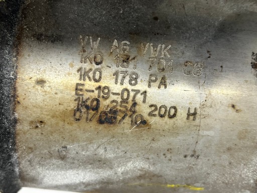 catalyst 1.4 TSI CAX VW SEAT SKODA 1K0131701CG 1K0178PA 1K0254200H ORYG.