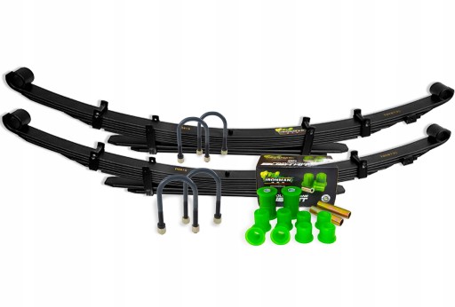 TOY062B 416UBK - HD рессоры 2ДЮЙМОВЫЕ TOYOTA LAND CRUISER 76 (300кг)