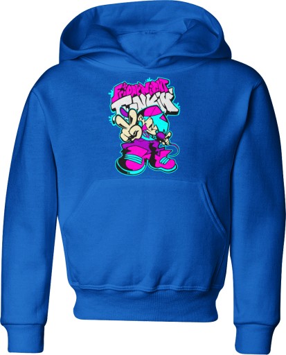 Дитячий світшот JHK розмір 152 з довгим рукавом синій