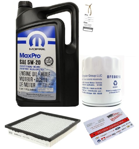 MOPAR 5W20 + ГОРОДСКИЕ ФИЛЬТРЫ 3.3 08-10