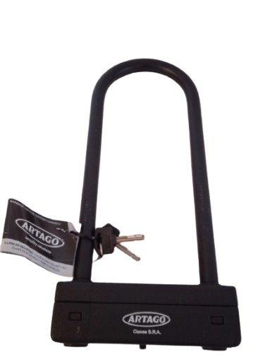 Замок ARTAGO U-LOCK для мотоцикла и велосипеда