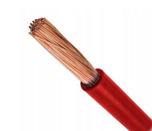 PRZEWÓD 1x1,5mm2 KABEL LGY 1x1,5 LINKA 1,5mm2 CZERWONY 20m (LgY 1x1,5mm2  czerwony) • Cena, Opinie 14802087630 •