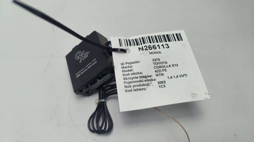 modul ALARMU TOYOTA COROLLA E12