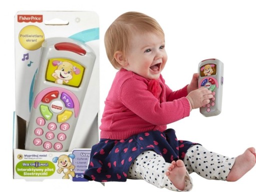 ІНТЕРАКТИВНИЙ ПУЛЬТ ДИСТАНЦІЙНОГО КЕРУВАННЯ FISHER PRICE SISTER DLK70