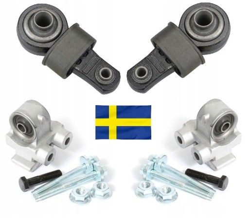 Втулки подушек поперечного рычага задней балки volvo 850 s70 v70 3516122 шведские