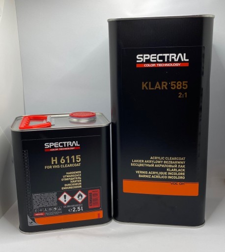 Spectral Klar 585 прозорий лак 2: 1 + UTW