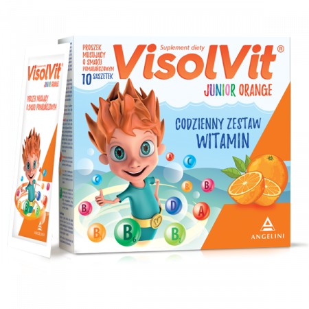 Visolvit Junior Pomaranč 30 sáčkov dieťa vitamíny