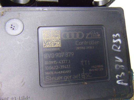 pump ABS AUDI RS3 8V 2.5 TFSI 8V0907379 8V0614517