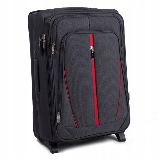 ВАліза WINGS 1706(2) L DOUBLE GREY