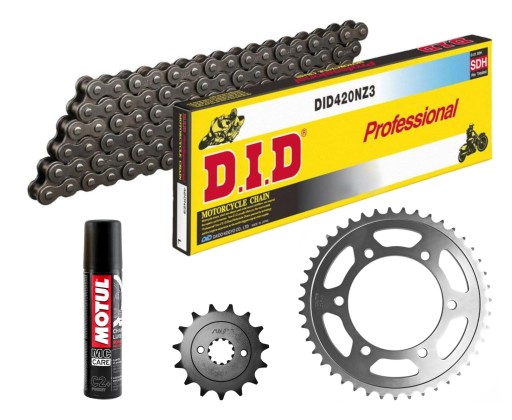 504241 - Приводний ланцюг DERBI SENDA 50 R 00-01 DID420NZ3