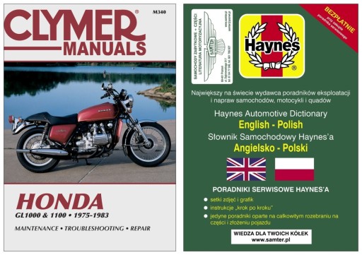 Honda Gold Wing GL 1000 1100 1975-83 instr Clymer