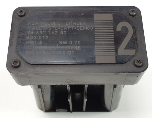 Датчик смены полосы движения citroen c5 x7 9663116280