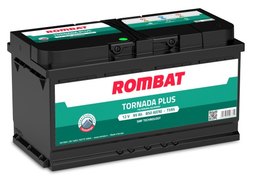 T595 - Аккумулятор ROMBAT TORNADA PLUS 12V 95ah 850A L5