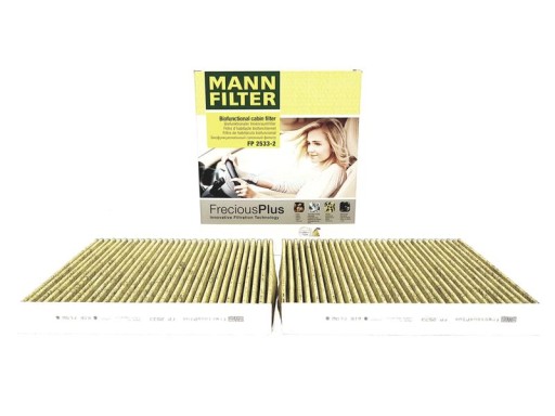 2533-2 - МАНН САЛОННЫЙ ФИЛЬТР BIOFUNK. ALPINA B7 F01 F02