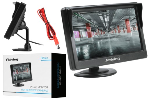 АВТОМОБИЛЬНЫЙ МОНИТОР ДЛЯ ЖК-КАМЕРЫ ЗАДНЕГО ВИДА 12/24 В
