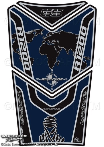 TANKPAD MOTOGRAFIX BMW R1200GS Adventure 2014-16
