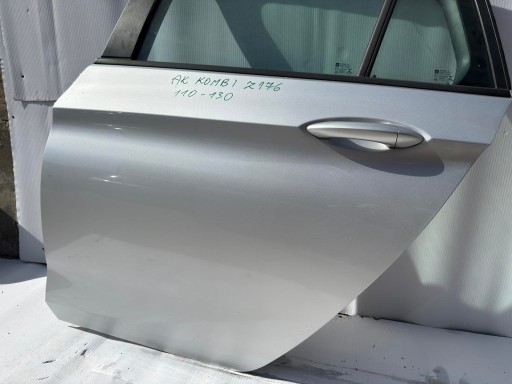 OPEL ASTRA K KOMBI door left rear. left rear part silver Z176 GAN