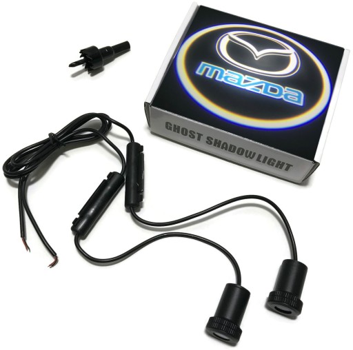 СВІТЛОДІОДНИЙ ЛОГОПРОЕКТОР MAZDA ДВЕРНІ ЛІХТІ 12В