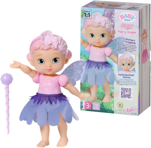 BABY born Storybook Fairy Violet - 18cm, Princezná +darčeková knižka