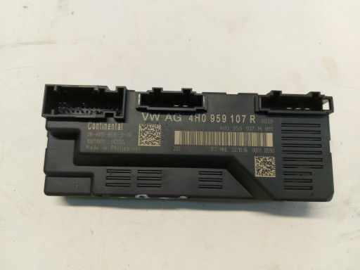 4H0959107R, - Audi a8 d4 4h 2012 модуль контролера закриття кришки 4h0959107r